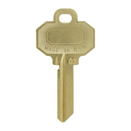 Hillman HILLMAN Traditional Key House/Office Universal Key Blank Single 86382